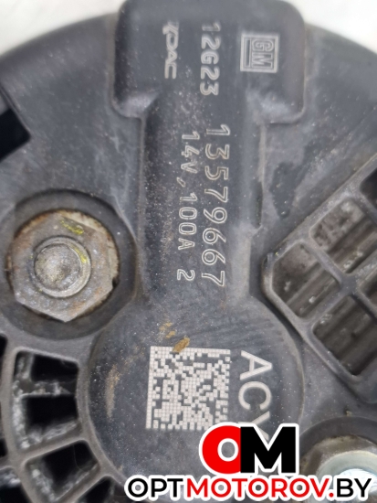 Генератор  Opel Astra J 2012 13579667 #6