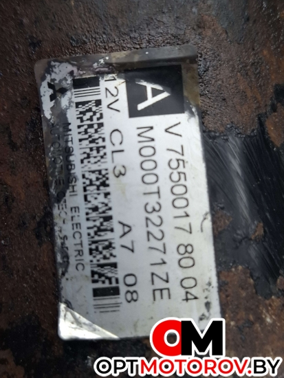 Стартер  Peugeot 207 1 поколение 2009 75500178004, M000T32271ZE #4