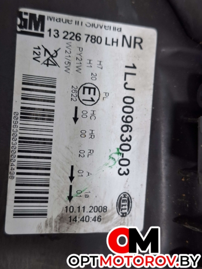 Фара левая  Opel Insignia 1 поколение (A) 2009 1LJ00963003, 132267800 #4
