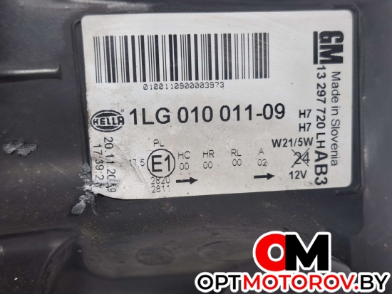 Фара левая  Opel Astra J 2010 1LG01001109, 13297720 #4