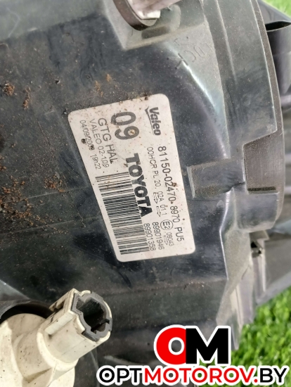 Фара правая  Toyota Auris 1 поколение [рестайлинг] 2010 89901946 #5
