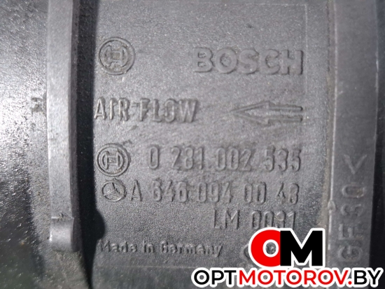 Расходомер воздуха  Mercedes-Benz C-Класс W204/S204 2008 À6460940048, 6460940048, 281002535, A0061531328, 0061531328, 261230140,  #2