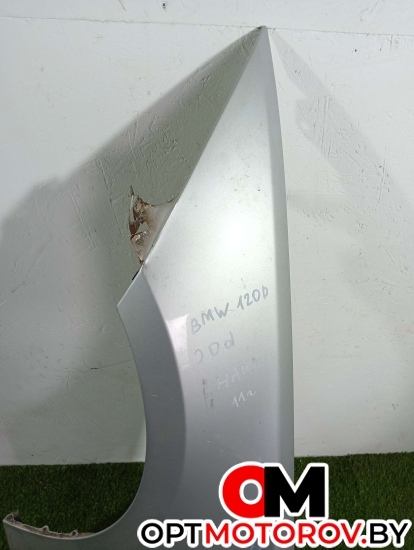 Крыло переднее левое  BMW 1 серия E81/E82/E87/E88 [рестайлинг] 2011 41357133227 #3