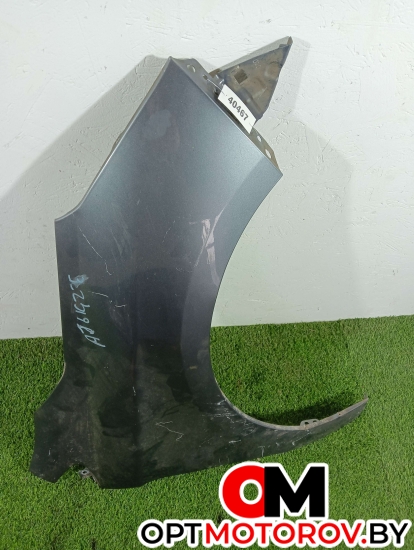 Крыло переднее правое  Citroen C4 2 поколение 2012 7841AX #2