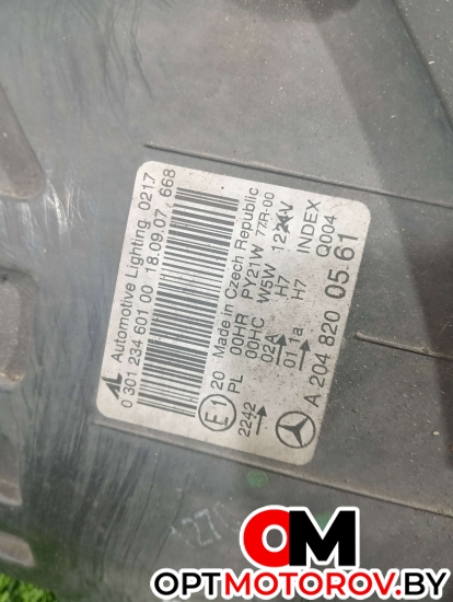 Фара правая  Mercedes-Benz C-Класс W204/S204 2010 А2048200561 #3