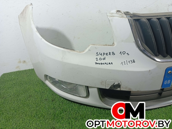 Бампер передний  Skoda Superb 2 поколение 2010 3T0807221 #2