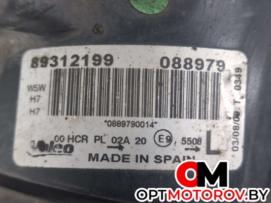 Фара левая  Volkswagen Passat B6 2008 89312199 #4
