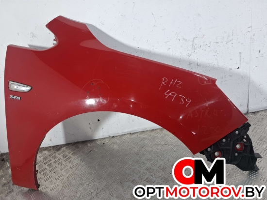 Крыло переднее правое  Opel Astra J 2012 13264475, 13256343 #1