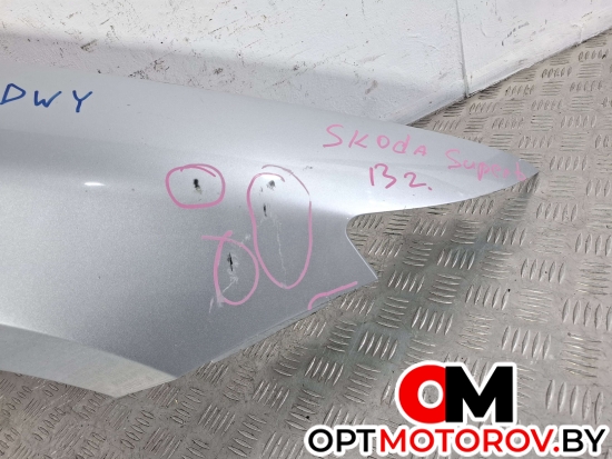 Передняя часть (ноускат) в сборе  Skoda Superb 2 поколение [рестайлинг] 2013 3T0821162A #2