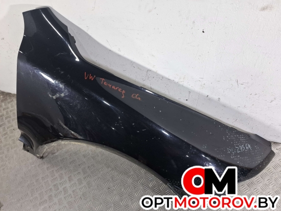 Крыло переднее правое  Volkswagen Touareg 1 поколение 2006 7L6821208C, 7L6821254A #4