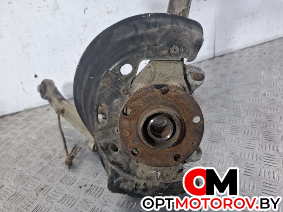Кулак поворотный левый  Audi A8 D3/4E [рестайлинг] 2006 4E0257M #5
