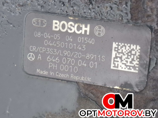 Насос ТНВД  Mercedes-Benz Vito W639 2008 0445010143, A6460700401 #4