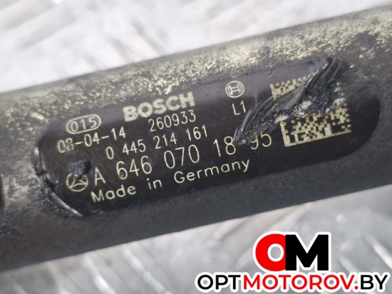 Топливная рампа  Mercedes-Benz Vito W639 2008 0445214161,A6460701895, A7420780149, 0281002794 #3