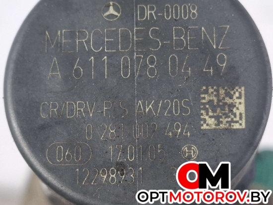 Топливная рампа  Mercedes-Benz C-Класс W203/S203/CL203 [рестайлинг] 2005 A6110780449, 0281002494, 0445214073, A6460700295, 0281002504 #3
