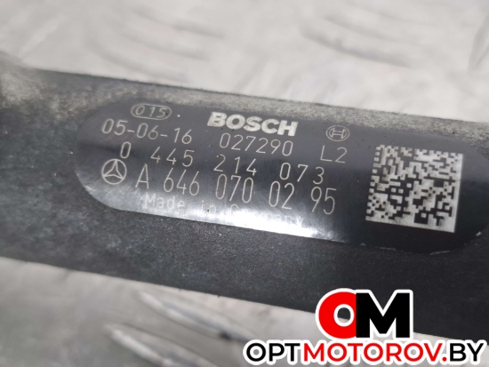 Топливная рампа  Mercedes-Benz E-Класс W211/S211 2005 0445214073, 6460700295, A7110780449, 0281002494, A0041536728, 0281002504 #2