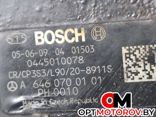 Насос ТНВД  Mercedes-Benz E-Класс W211/S211 2005 0445010078, A7460700101 #2