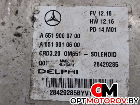Блок управления двигателем  Mercedes-Benz Sprinter 2 поколение (W906) 2011 A6519000700, A6519010600, 6519000700 #4