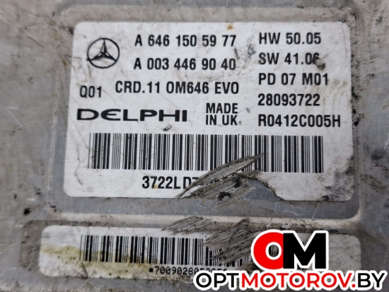 Блок управления двигателем  Mercedes-Benz C-Класс W204/S204 2008 A6461505977, A0034469040, 28093722 #3