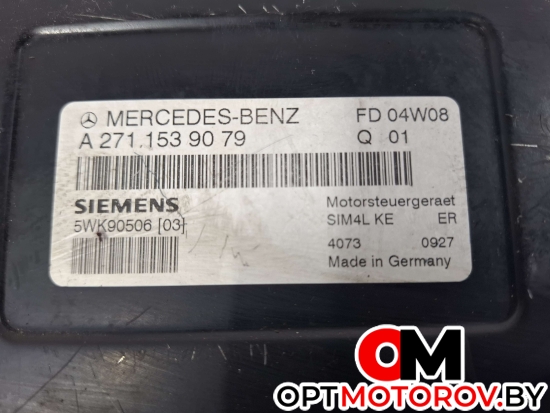 Блок управления двигателем  Mercedes-Benz C-Класс W203/S203/CL203 2004 А2711539079, 5WK90506 #2
