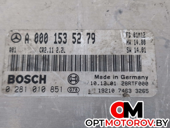 Блок управления двигателем  Mercedes-Benz C-Класс W203/S203/CL203 2002 A0001535279 #2