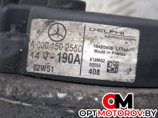 Генератор  Mercedes-Benz C-Класс W203/S203/CL203 2002 A0001502550 #2