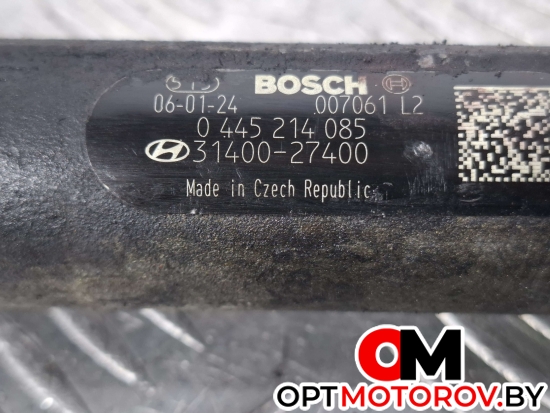 Топливная рампа  Hyundai Santa Fe 2 поколение (CM) 2006 0445214085, 3140027400, 0281002507 #2