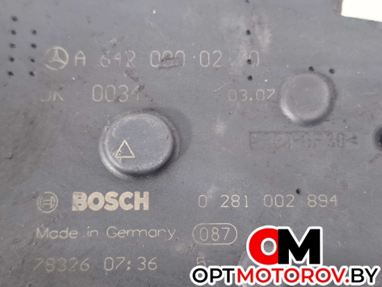 Дроссельная заслонка  Mercedes-Benz E-Класс W211/S211 [рестайлинг] 2006 A6420900270, 0281002894 #4