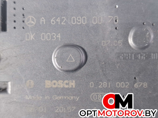 Дроссельная заслонка  Mercedes-Benz E-Класс W211/S211 [рестайлинг] 2007 A6420900070, 0281002678 #2