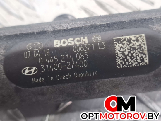 Топливная рампа  Hyundai Santa Fe 2 поколение (CM) 2009 0445214085, 3140027400, 0281002507 #2