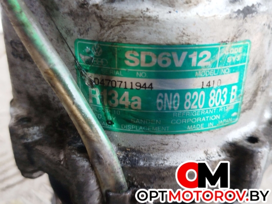 Компрессор кондиционера  Volkswagen Polo 3 поколение 2003 6N0820803B           #6