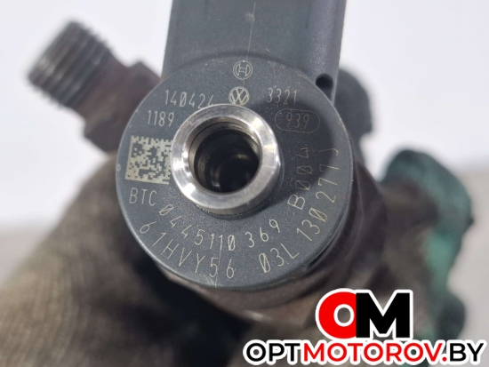 Форсунка топливная  Volkswagen Caddy 3 поколение [рестайлинг] 2014 0445110369, 03L130277J #3