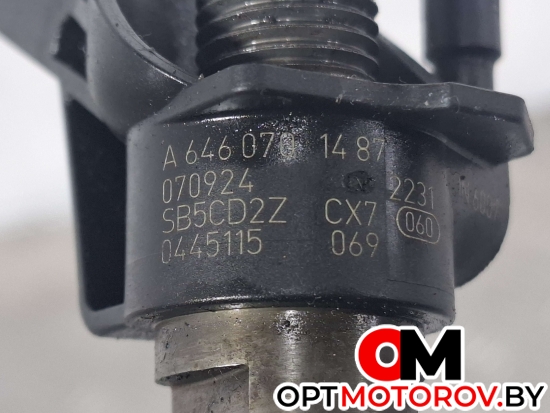 Форсунка топливная  Mercedes-Benz Sprinter 2 поколение (W906) 2006 A6460701487, 0445115069 #2