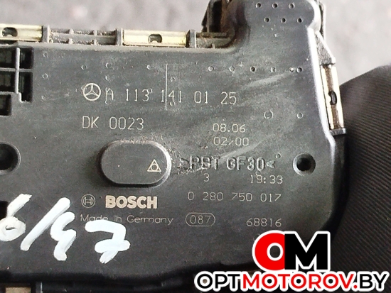 Дроссельная заслонка  Mercedes-Benz E-Класс W211/S211 [рестайлинг] 2007 A1131410125, 0280750017 #5