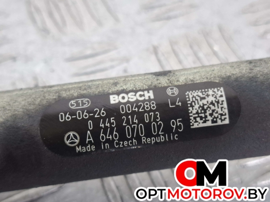 Топливная рампа  Mercedes-Benz C-Класс W203/S203/CL203 [рестайлинг] 2006 A6460700295, 0445214073, 6110780449, 0281002494 #2