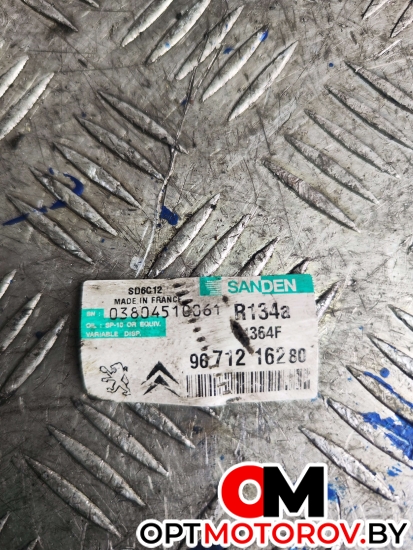 Компрессор кондиционера  Citroen C3 2 поколение 2010 9671216280, 03804510061 #5