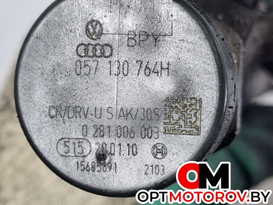 Топливная рампа  Volkswagen Passat B6 2008 057130764H, 0281006003, 03L089C, 03L906051, 55PP2602,  #3