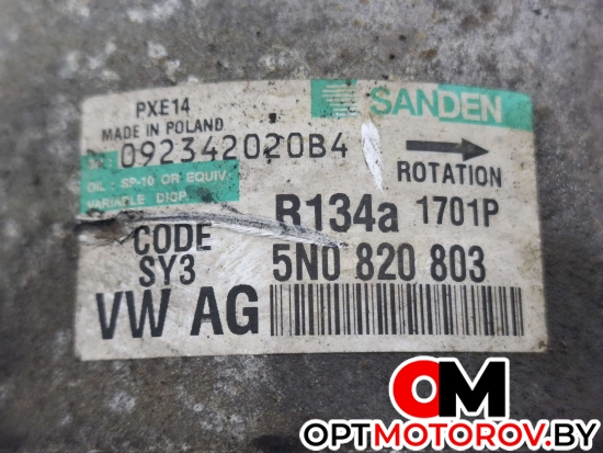 Компрессор кондиционера  Volkswagen Passat B6 2008 5N0820803 #2