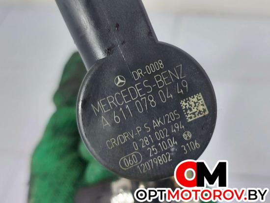 Топливная рампа  Mercedes-Benz C-Класс W203/S203/CL203 [рестайлинг] 2004 A6110700395, 0445214038, A6110780449, 0281002494 #3