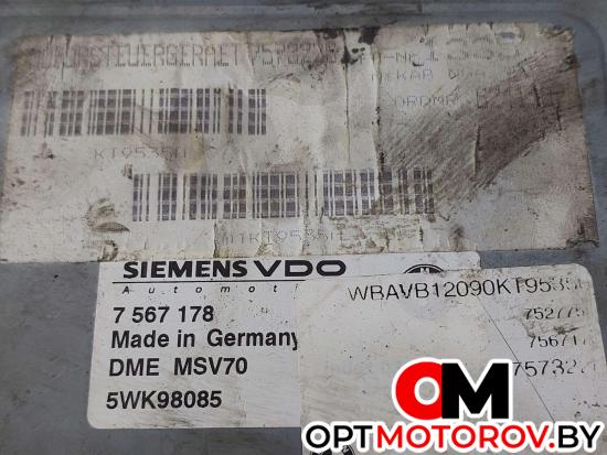 Блок управления двигателем  BMW 3 серия E90/E91/E92/E93 2006 7527750, 7567178, 7573226 #2