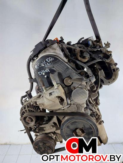 Двигатель  Honda Civic 7 поколение 2002 D16V1 #1