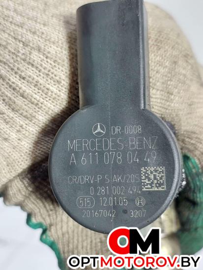 Топливная рампа  Mercedes-Benz C-Класс W203/S203/CL203 [рестайлинг] 2004 A6110700395, 0445214038, A6110780449, 0281002494, 0281002504 #3