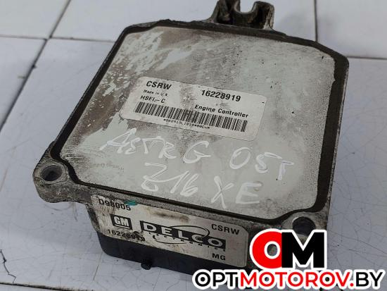 Блок управления двигателем  Opel Astra G 2005 16228919 #3