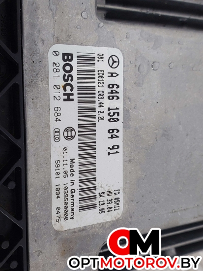 Блок управления двигателем  Mercedes-Benz E-Класс W211/S211 2005 A6461506491, 0281012684 #2