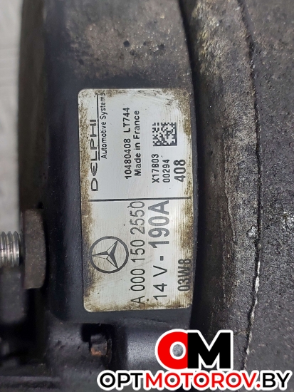 Генератор  Mercedes-Benz C-Класс W203/S203/CL203 2002 A0001502550 #3