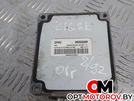 Блок управления двигателем  Opel Astra G 2001 09353509 #2
