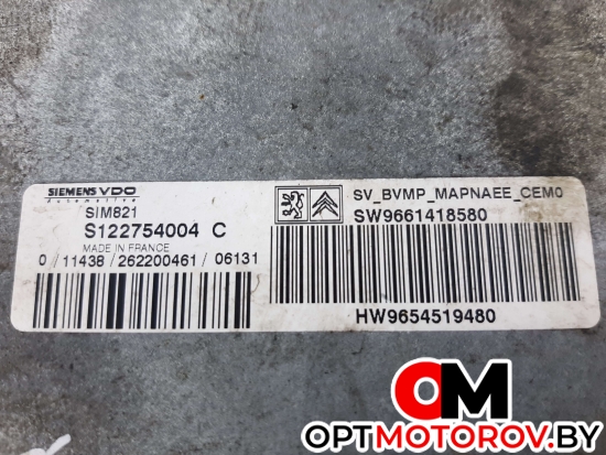 Блок управления АКПП  Citroen C4 1 поколение 2008 S118417001, S122754004C, SW9661418580, HW9654519480 #2