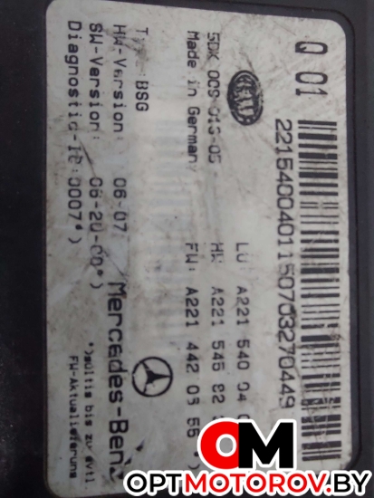 Блок управления  Mercedes-Benz S-Класс W221 2006 A2215400401, A2215458232, A2214420555 #3
