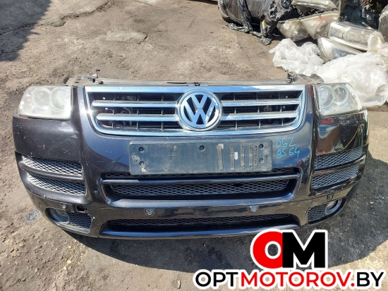 Передняя часть (ноускат) в сборе  Volkswagen Touareg 1 поколение 2006 7L6807217AS, 7L0959455F, 7L0959455G #1