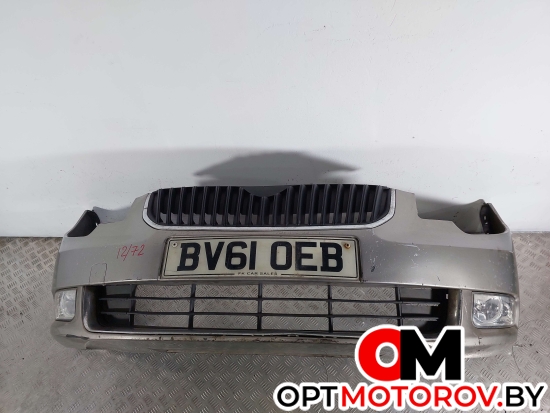 Бампер передний  Skoda Superb 2 поколение 2011  #1