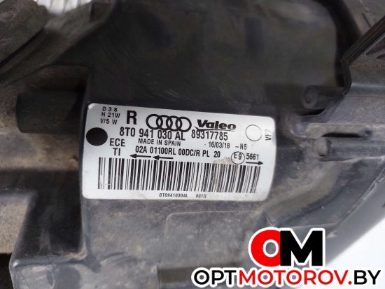Фара правая  Audi A5 8T 2011 8T0941029AL, 8K0941597C #4